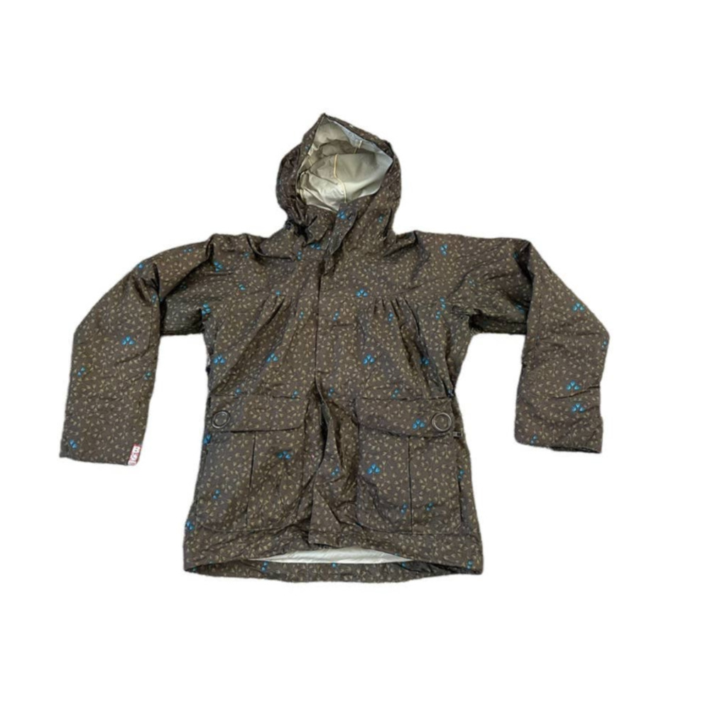 Bonfire Gold Womens Small Brown Floral Snowboard Jacket